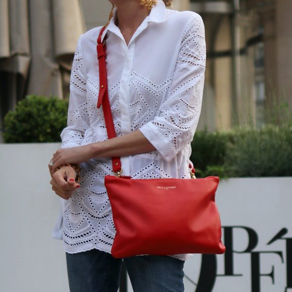 Chico's White Cotton Eyelet Blouse - Picture 2 of 6